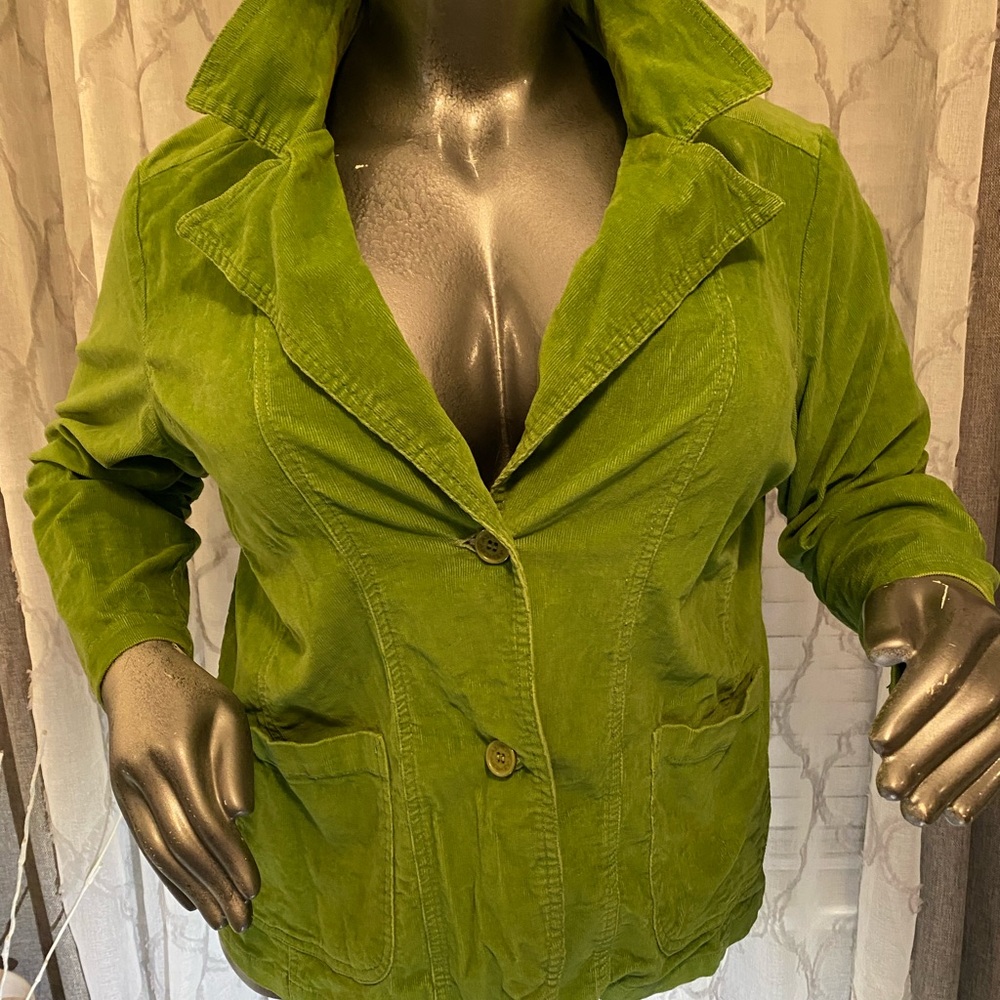 Kiwi Green Corduroy blazer